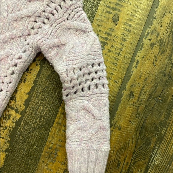 IRO knitted Small Light purple and cream Sweater - Picture 5 of 6